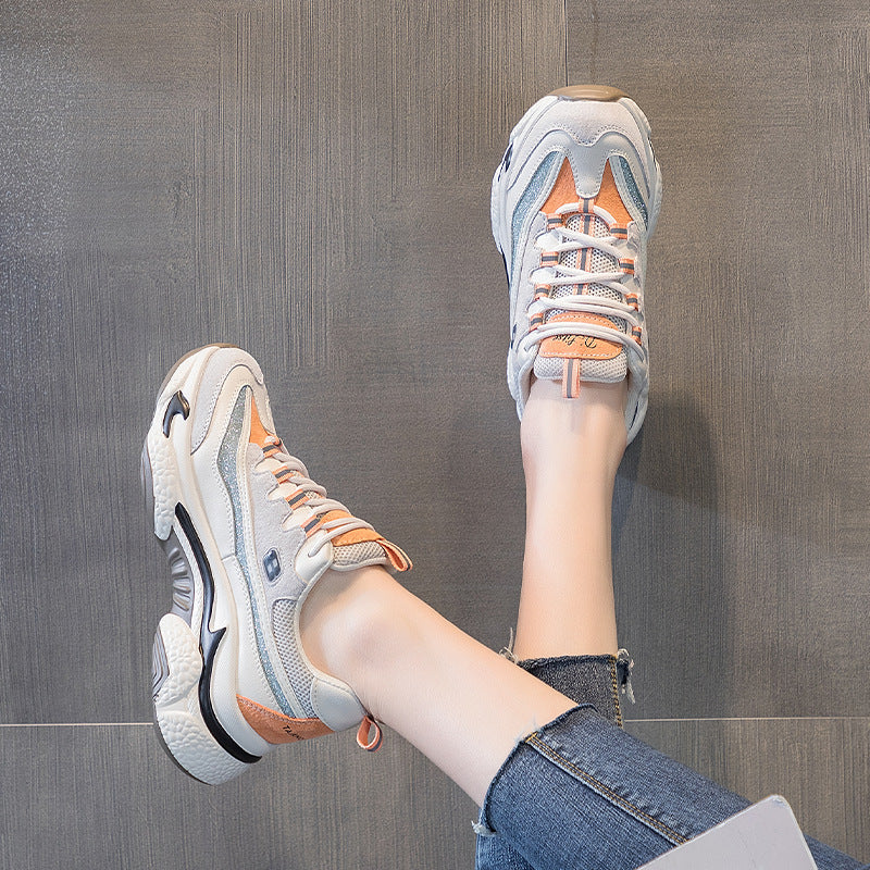 Autuspin Retro Flat Platform Sneakers Dropshipman