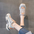 Autuspin Retro Flat Platform Sneakers Dropshipman