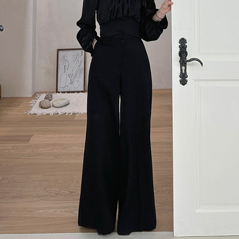 Hanging Wide Casual Pants Women Dropshipman