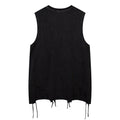 Butterfly Ripped Sleeveless T-shirt For Men Dulcet