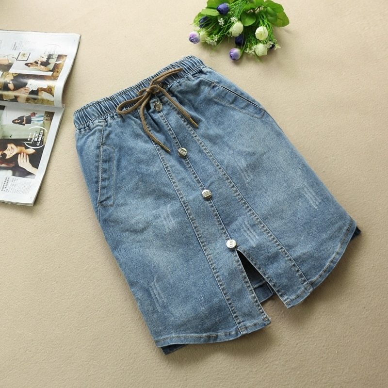 Lace-up elastic waist bag hip skirt Dropshipman