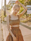 Camisole top women + skirts trendy Dropshipman