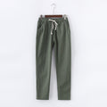 Women's cropped pants women harem pants Dropshipman
