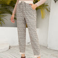 Ladies Print Lace Casual Pants Loose Pants Women Dropshipman