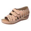 Fashion Velcro Hollow Fish Mouth Sandals Dropshipman