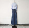 Long Denim Skirts Dropshipman