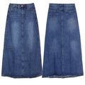 Long Denim Skirts Dropshipman