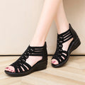 Women Cyrstal Comfortable Pumps Sandals Dropshipman