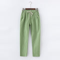 Women's cropped pants women harem pants Dropshipman