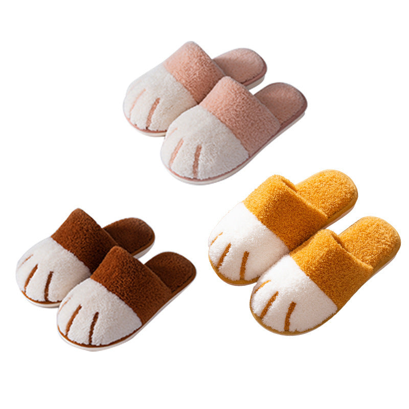 Paw Furry Slippers Dropshipman