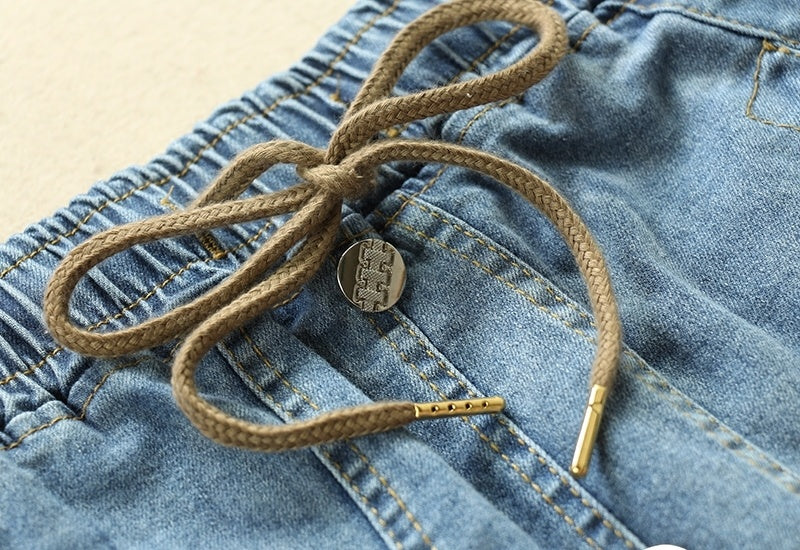 Lace-up elastic waist bag hip skirt Dropshipman