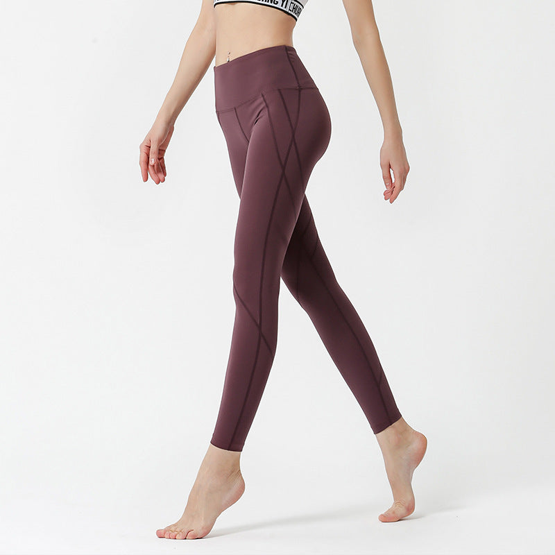 Fitness pants women stretch tight yoga pants Dropshipman
