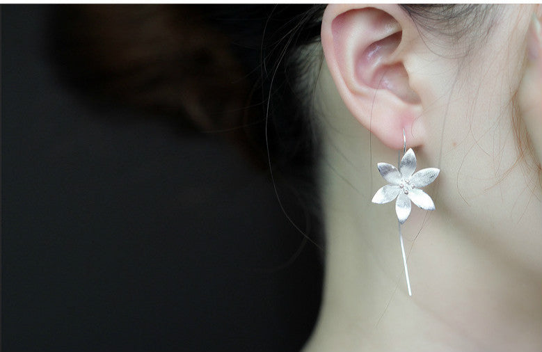 Lotus earrings earrings women Dropshipman