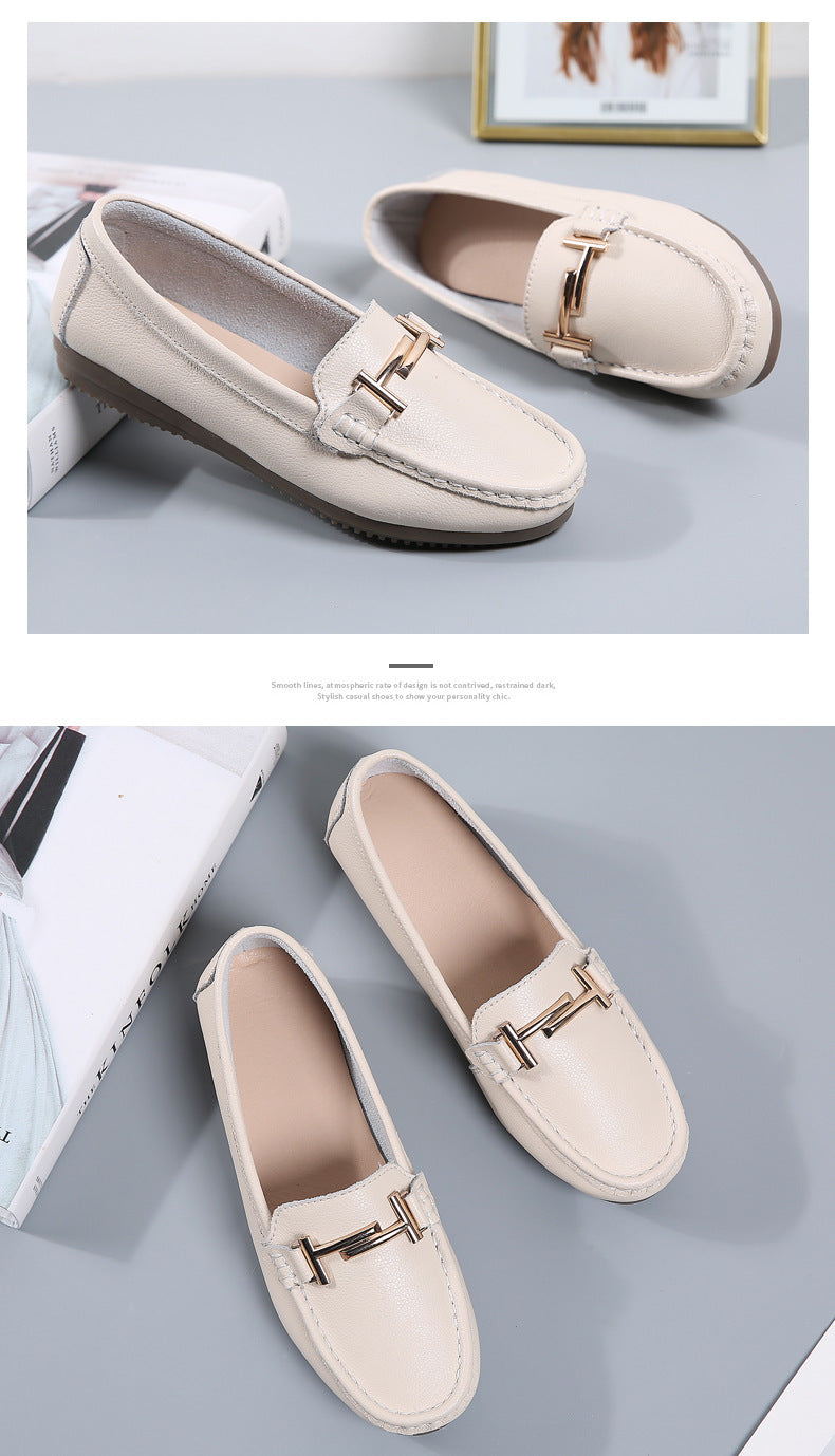 Loafers Casual Women's Slip-on Commuter Shoes Dropshipman