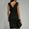 V-neck Sleeveless Split Dress Dropshipman