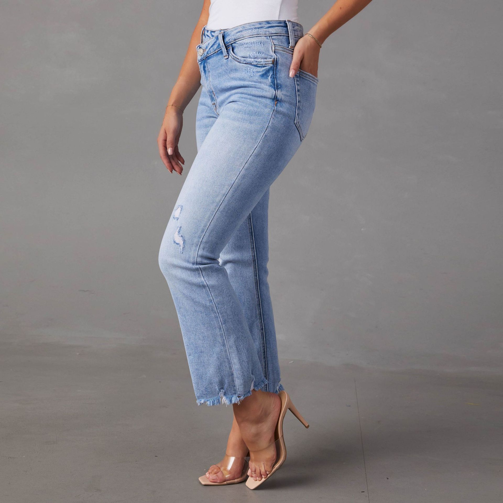 Fashion Wash Jeans For Women Dropshipman