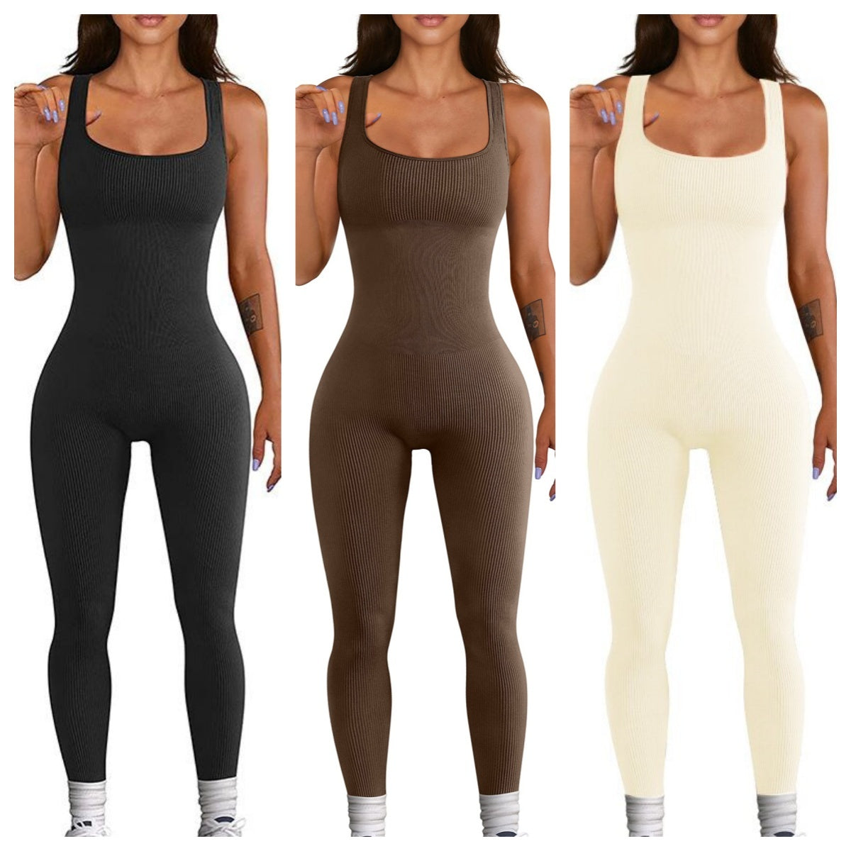 Women's Suspender Tank Top Tights Dropshipman