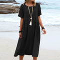 Women's Summer Loose Casual Midi Dress Dropshipman