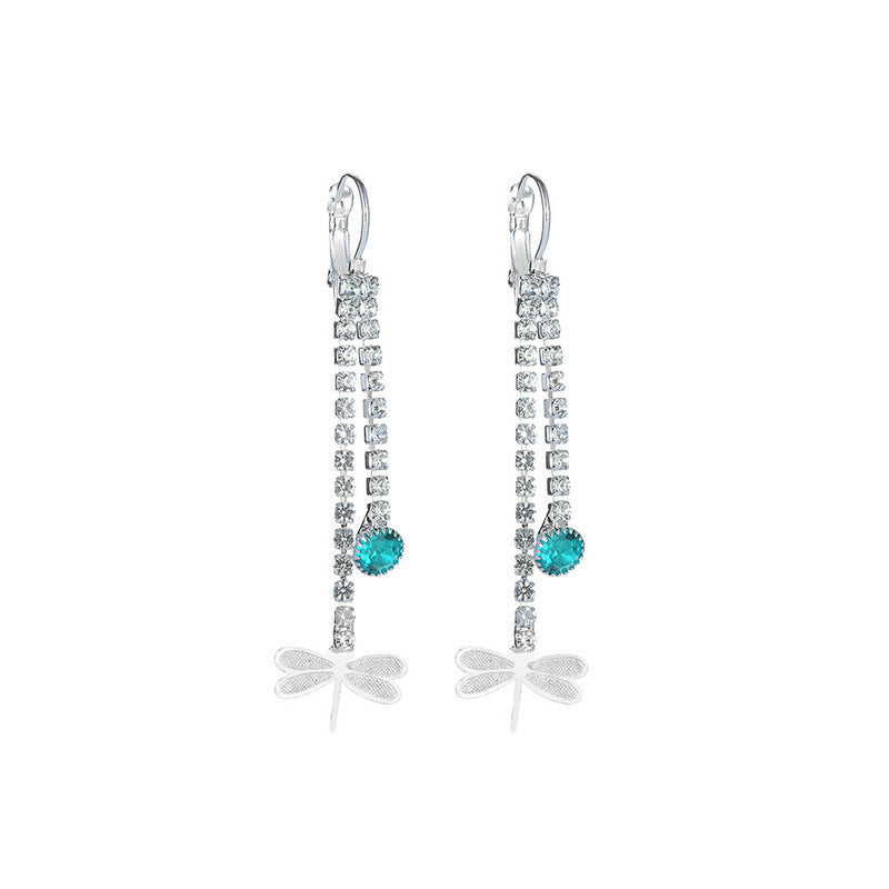 Earrings Women Exquisite Tassel Insect Earrings Dropshipman