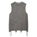 Butterfly Ripped Sleeveless T-shirt For Men Dulcet
