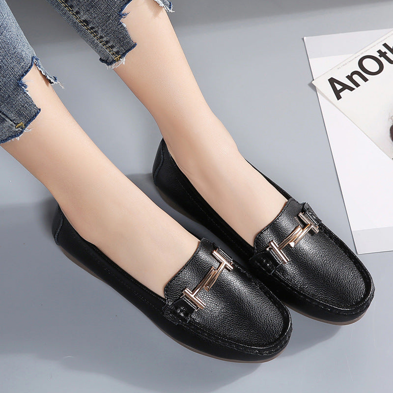 Loafers Casual Women's Slip-on Commuter Shoes Dropshipman