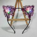 Flashing Lights Cat Ears Headband Dropshipman