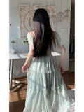 Chiffon Suspender Dress For Women Dropshipman