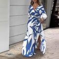 Women's Printed Loose Dress Dropshipman