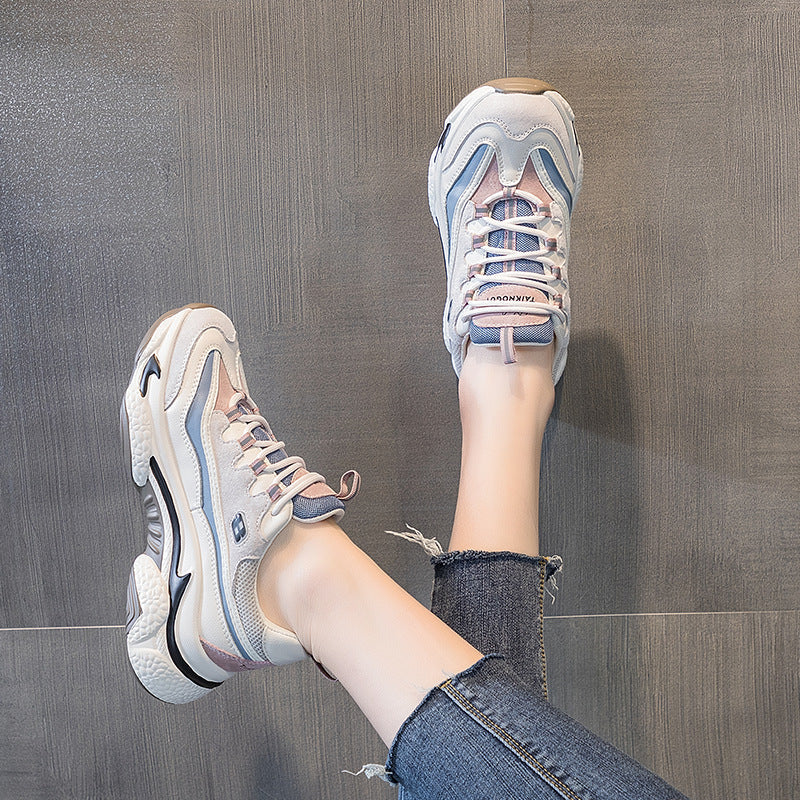 Autuspin Retro Flat Platform Sneakers Dropshipman