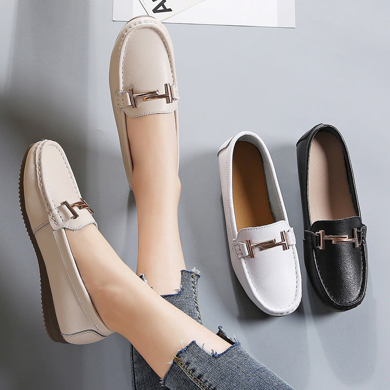 Loafers Casual Women's Slip-on Commuter Shoes Dropshipman