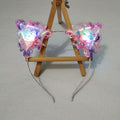 Flashing Lights Cat Ears Headband Dropshipman