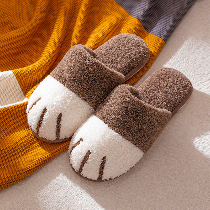 Paw Furry Slippers Dropshipman
